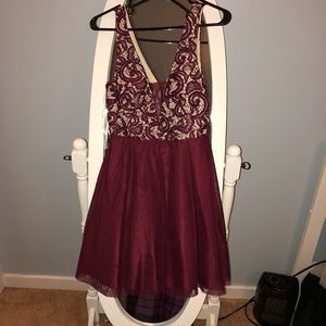 Wine Dress